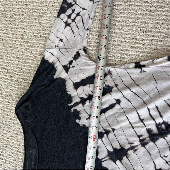 Free People We The Freea Gray Coastal Tie Dye T Shirt Top Size S - Picture 9 of 11